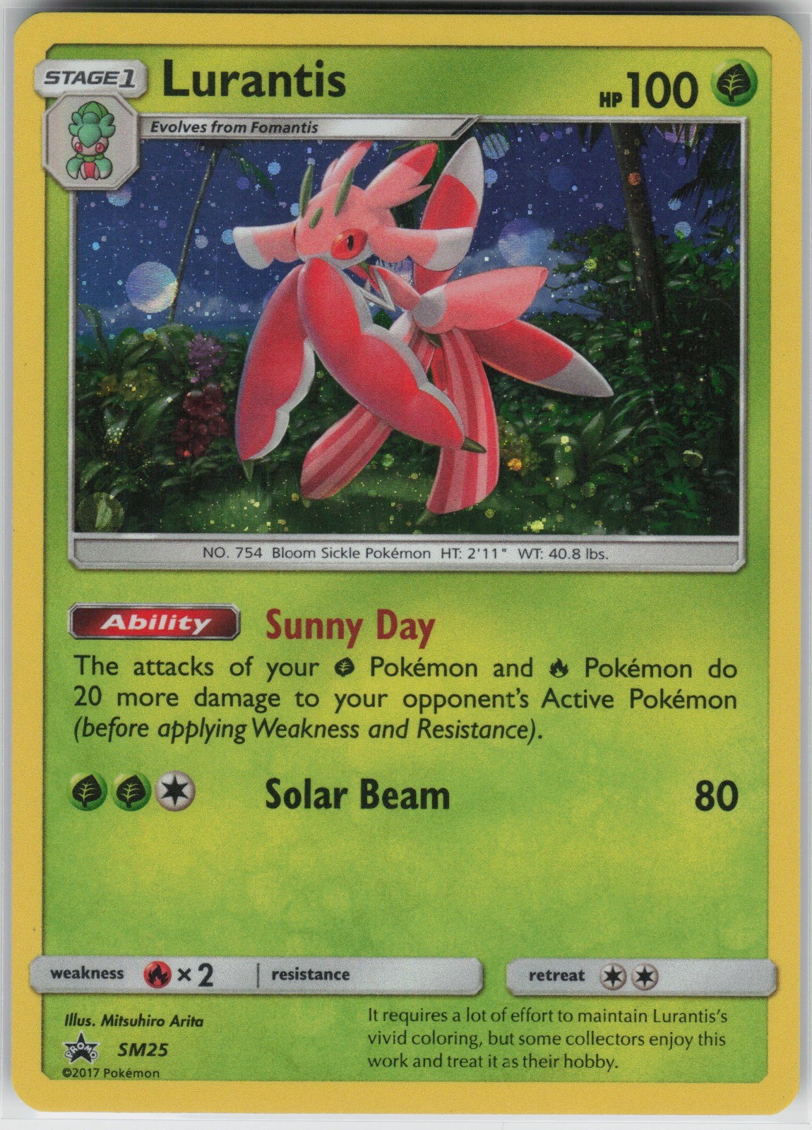Lurantis Holo Promo SM Promos SM25 NM