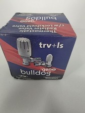Pegler Bulldog GEN2 15mm Angled TRV Thermostatic Radiator Valve Lockshield Pack