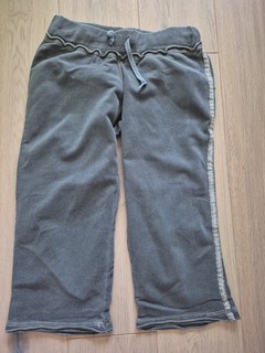 Jogginghose kurz grau L