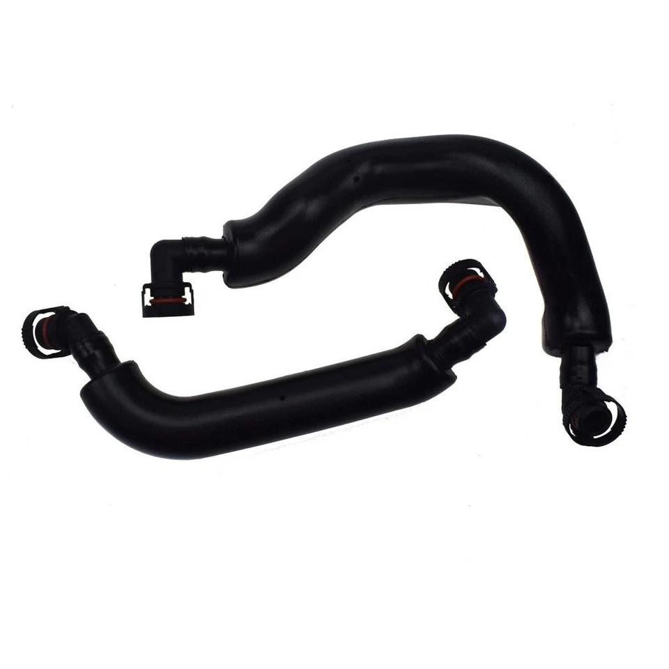 2x Crankcase Breather Hoses Left & Right For BMW X5 545i 645Ci 745i 745Li - Image 4 of 4