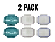 2 Pack Snapware Airtight Replacement Lid Rectangle 1.5L 6 Cup 6x8 NEW You Choose