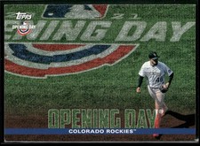 2022 Topps Opening Day #OD-6 Colorado Rockies Opening Day