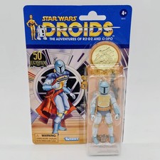 BRAND NEW Star Wars Droids Vintage Collection - Boba Fett with Coin