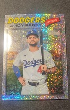2026 Topps Heritage - Andy Pages #235 Chrome Silver Sparkle Refractor