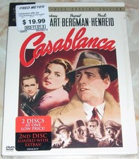 Casablanca DVD, 2003, 2-Disc Set, Two Disc Special Edition 