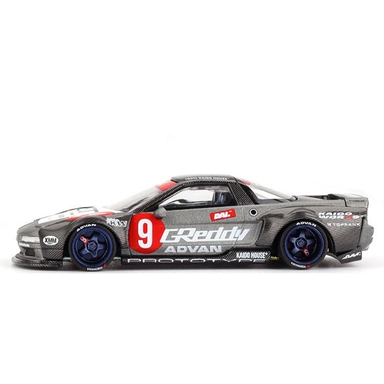 MINI GT x KAIDO HOUSE HONDA NSX TEST CAR SPEC V1 1/64 GREDDY ADVAN