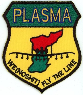 US Air Force Patch: 25th Fighter Squadron; Plasma A-10 We Fly the Line