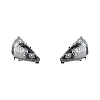 Scheinwerfer Set Front passend für Honda Jazz GD 01/05-07/08 H4 Links & Rechts