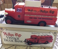 Phillips 66 Petroleum 1930 Delivery Tanker/1993 Marx Toys/ Lites Wk./Bank/MIB