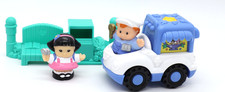 Fisher Price Little People Neighborhood Vehicles Ice Cream Truck Set