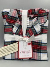 Pottery Barn Kids Stewart Plaid Flannel Pajama Set Red Size 4 J3038
