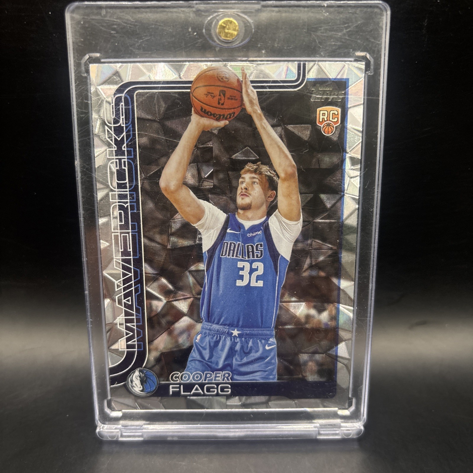 2025-26 Topps Cooper Flagg RC Diamante Rookie #201 Dallas Mavericks