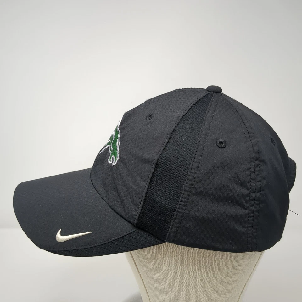 Gorra negra con tirantes de los Denver Broncos talla única bordada Nike Golf Foto 3 de 4