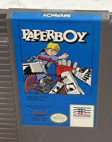 Paperboy Nintendo NES 1988 Authentic Cartridge Tested Working Cart Only Vintage