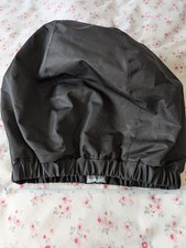 Microfiber lined shower cap high-volume, thick, curly, braided, or Type 4 hair