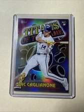 2026 Topps: Series 1-Titans Of The Game #TOG-12 Jac Caglianone (RC)/Royals ⚾🐷💥