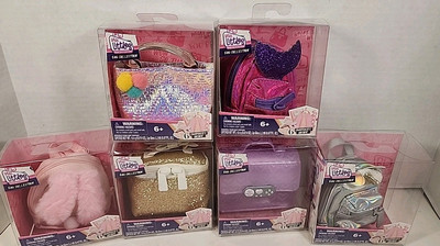 (ALL 6) NEW Shopkins Real Littles Mini Bag Backpack Purse Collection Series 4 