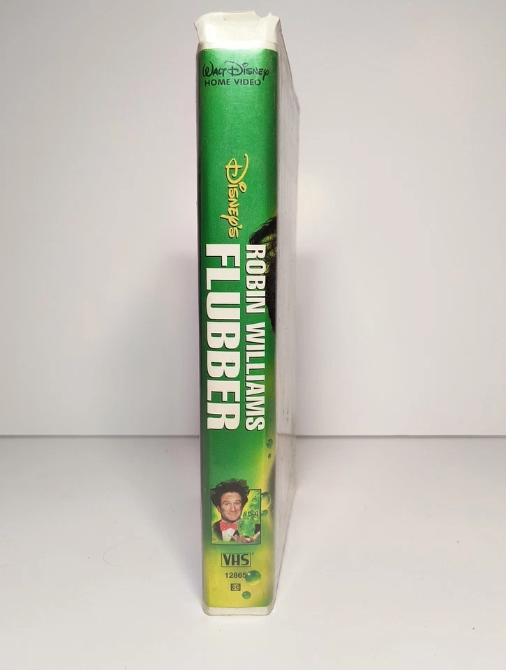 FLUBBER 1998 VHS Disney's Robin Williams Clamshell Edition - Vintage - Tested - Image 4 of 4