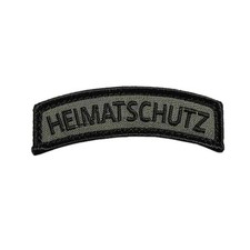 Patch HEIMATSCHUTZ Schriftbogen 7,5 x 2 cm Gestickt Abzeichen Bundeswehr Stoff