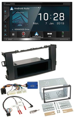 Kenwood DAB TMC USB 2DIN Lenkrad Bluetooth Navigation für Toyota Auris 2011-2012