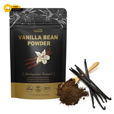 Madagascar Ground Vanilla Bean Powder 2.5 Oz Gluten Free Non-GMO