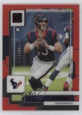 2022 Panini Clearly Donruss Red 48/49 Davis Mills #19 19jd