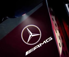 Mercedes "amg" CLA Welcome Lights Türlogoprojektoren Led Projektoren Einstieg Mercedes "amg" CLA Welcome Lights Türlogoprojektoren Led Projektoren Einstieg