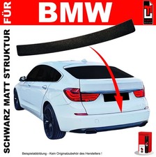 Lackschutzfolie Ladekante für BMW 5er Gran Turismo 2009-2017 Schwarz matt 
