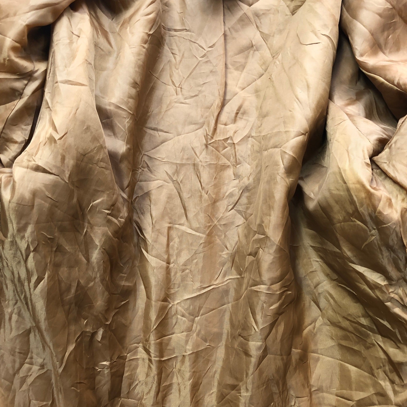 AMI Suede Leather Lined Snap Button Jacket Womens… - image 11