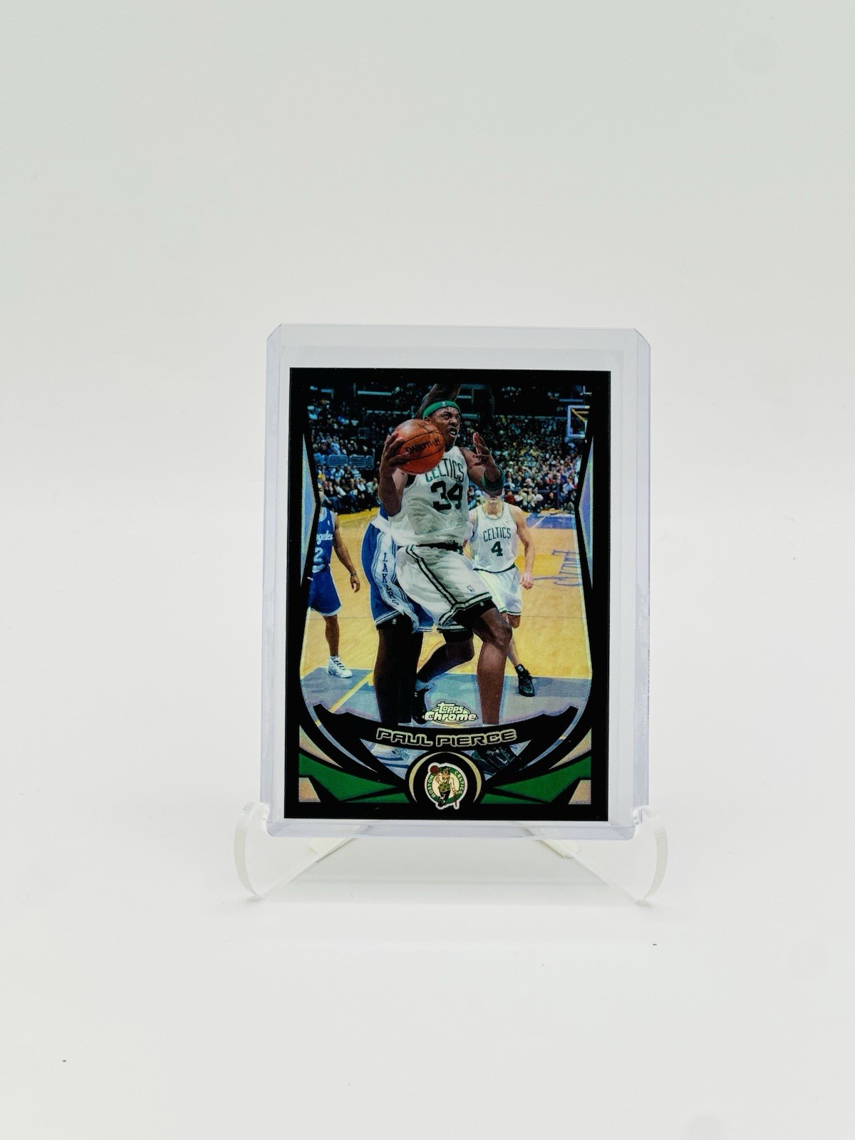 2004-05 Topps Chrome Paul Pierce Black Refractor /500
