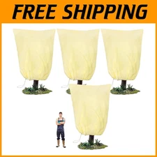 Extra Large Plant Covers Freeze Protection, 80"x95", 4 Pack