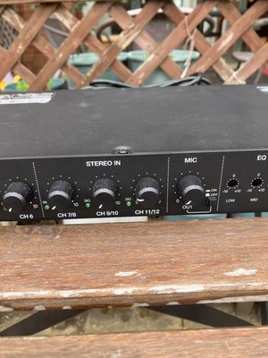 Denon DN-312X 12-Channel Line Mixer with Priority for sale online