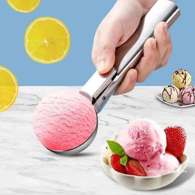 Stainless steel ice cream scoop, mashed potato spoon, ice cream spoon