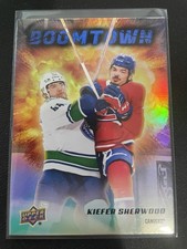 Upper Deck 2025-26 Boomtown BT-12 Kiefer Sherwood Vancouver Canucks