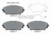 Pagid Bremsbelagsatz Scheibenbremse T4190N FüR Mazda BP Skyactiv BP5H BP6H BP5S