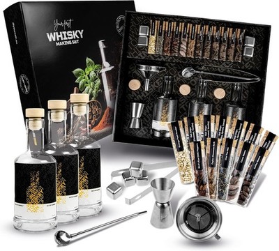 DIBYS DIY Whiskey Set 12 Botanicals DIY Whiskey Gewürz Set Baukasten