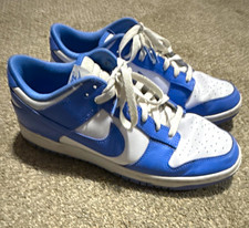 Nike Men s Dunk Low Polar Blue/White Low Top Lace-Up Leather DV0833-400