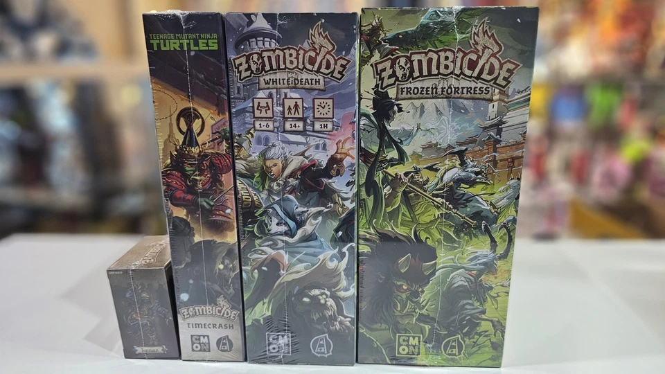 Zombicide White Death Kickstarter Bundle Frozen Fortress TMNT Timecrash Jennika! - Image 4 of 4