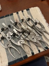 Lot of 10 - Vintage De-Sta-Co Squeeze Action Clamps Welding Aviation Clamp - 3