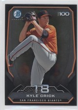 2014 Bowman Bowman's Top 100 Prospects Chrome Kyle Crick #BTP-18 0b0