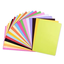 Topcolorusa Colored A4 Copy Paper, Crafting Decorating Cut-to-Size Paper 100 ...