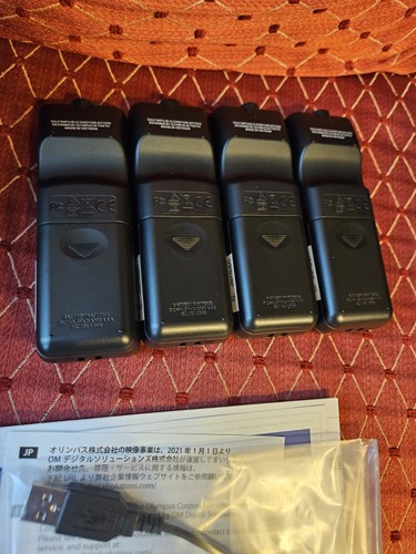 Lot of 4 OLYMPUS VN-541PC DIGITAL VOICE RECORDER Tested - Picture 3 of 6