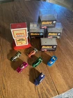 1969 Hot Wheels Sizzlers Redlines Lot Of 6 Cars And Juice Machine. Untested