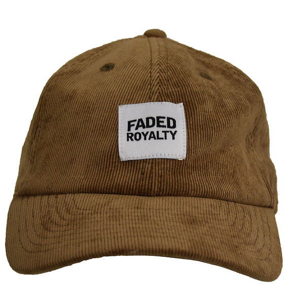 Выцветшая мужская вязаная шапочка Royalty из цурдуроя коричневого цвета - Один размер 2490₽