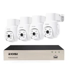 ZOSI 8CH 5MP DVR 1080P Pan/Tilt 360° Security Camera System Detect Night Vision