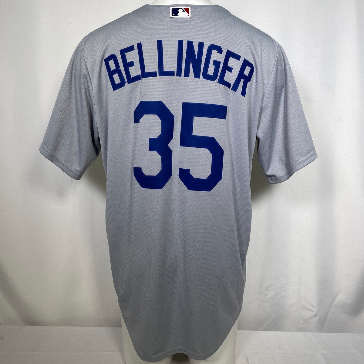 Cody Bellinger #35 Los Angeles Dodgers MLB Nike Grey Road Jersey 