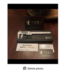 Digital 6" Coin Caliper (Battery Included) with Case and Screw Driver