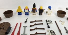 Lego Pirates 6251 Pirates Sea Mates Minigure Set - Vintage 1989 Rare