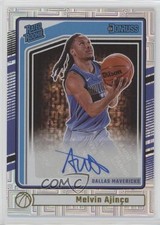 2024 Panini Donruss Rated Rookie Signatures Choice Melvin Ajinca #283 Auto 19l7