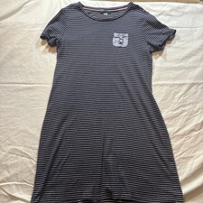 Tommy Hilfiger Women's Striped T-Shirt Dress Size M